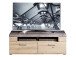 TV-Board >Springhill< in Artisan Eiche aus Metall - 140x51x47cm (BxHxT)