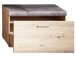 TV-Board >Springhill< in Artisan Eiche aus Metall - 80x51x47cm (BxHxT)
