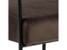 Relaxsessel >Clementia I< in Schwarz/matt aus Metall - 66,5x77x67cm (BxHxT)