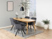 Armlehnstuhl >Lorin I< in Schwarz/matt aus Metall - 57,5x81,5x61,5cm (BxHxT)