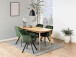 Armlehnstuhl >Lorin I< in Schwarz/matt aus Metall - 57,5x81,5x61,5cm (BxHxT)