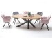 Armlehnstuhl >Lorin I< in Schwarz/matt aus Metall - 57,5x81,5x61,5cm (BxHxT)