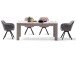 Armlehnstuhl >Lorin I< in Schwarz/matt aus Metall - 57,5x81,5x61,5cm (BxHxT)