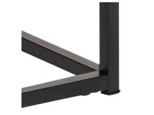 Couchtisch >Carney< in Wildeiche aus Metall - 110x40x50cm (BxHxT)