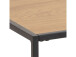 Couchtisch >Carney< in Wildeiche aus Metall - 110x40x50cm (BxHxT)
