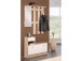 Garderoben-Set >Renton< in Weiß - 100x180x25cm (BxHxT)
