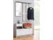 Garderoben-Set >Renton< in Weiß - 100x180x25cm (BxHxT)