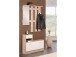 Garderoben-Set >Renton< in Sonoma-Eiche - 100x180x25cm (BxHxT)