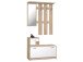 Garderoben-Set >Renton< in Sonoma-Eiche - 100x180x25cm (BxHxT)