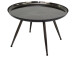 Couchtisch >Padraig< in Anthrazit aus Stahl verzinkt - 61x38x61cm (BxHxT)