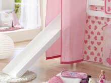 Kinderbett >Perth III< in Weiß aus Massivholz...