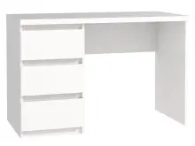 Schreibtisch >Balu< in Weiß Matt -...