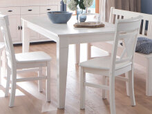 Esstisch >Lynea< in  aus Massivholz - 180x75,5x90cm...