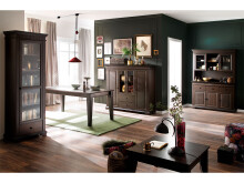Esstisch >Lynea< in Rustikal aus Massivholz - 180x75,5x90cm (BxHxT)
