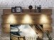 Wandboard >Lewes< in Artisan Eiche - 202x93x24cm (BxHxT)