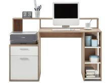 Schreibtisch >Suzanne< in Eiche - 138,5x92x53,5cm (BxHxT)