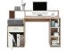 Schreibtisch >Suzanne< in Eiche - 138,5x92x53,5cm (BxHxT)