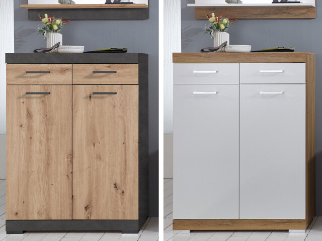 Schuhschrank >Birkenhead< in  - 80x109,5x35cm (BxHxT)