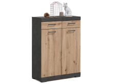 Schuhschrank >Birkenhead< in Matera - 80x109,5x35cm...