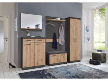 Schuhschrank >Birkenhead< in Matera - 80x109,5x35cm (BxHxT)