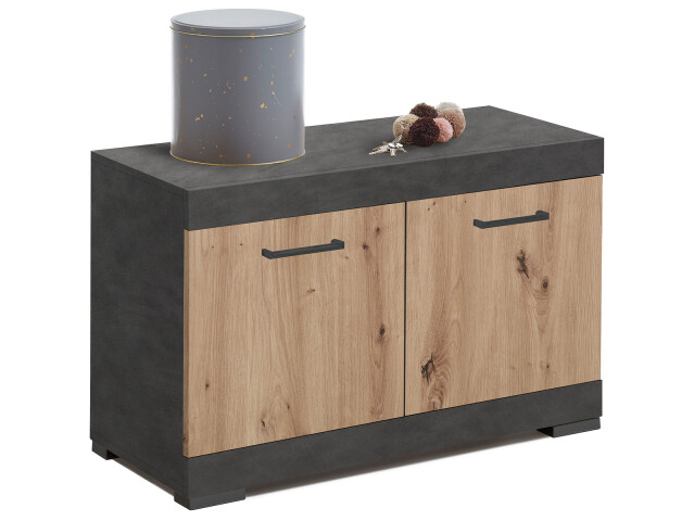 Sitzbank >Birkenhead< in Matera - 80x50x35cm (BxHxT)