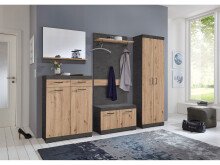 Sitzbank >Birkenhead< in Matera - 80x50x35cm (BxHxT)