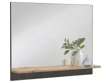 Garderobenspiegel >Birkenhead I< - 80x62,5x14cm...
