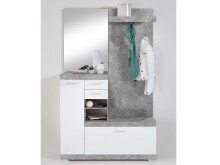 Kompaktgarderobe >Birkenhead< in Beton LA -...