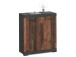 Kommode >Birkenhead< in Matera /Old Style dunkel - 80x90x35cm (BxHxT)