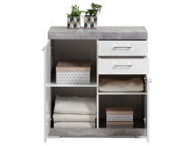 Kommode >Birkenhead II< - 80x90x35cm (BxHxT)