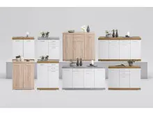 Kommode >Birkenhead II< - 80x90x35cm (BxHxT)