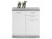 Kommode >Birkenhead II< - 80x90x35cm (BxHxT)