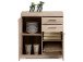 Kommode >Birkenhead II< in Eiche - 80x90x35cm (BxHxT)