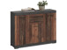 Kommode >Birkenhead< in Matera Old Style dunkel - 120x90x35cm (BxHxT)