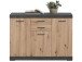 Kommode >Birkenhead< in Matera Artisan Eiche - 120x90x35cm (BxHxT)