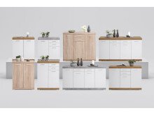 Kommode >Birkenhead< in Beton LA - 160x90x35cm (BxHxT)