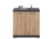 Kommode >Birkenhead< in  - 80x90x50cm (BxHxT)