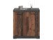 Kommode >Birkenhead< in Matera Old Style dunkel - 80x90x50cm (BxHxT)