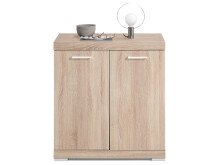 Kommode >Birkenhead< in Eiche - 80x90x50cm (BxHxT)