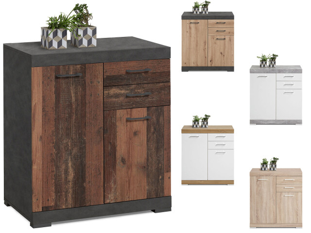 Kommode >Birkenhead< in  - 80x90x50cm (BxHxT)