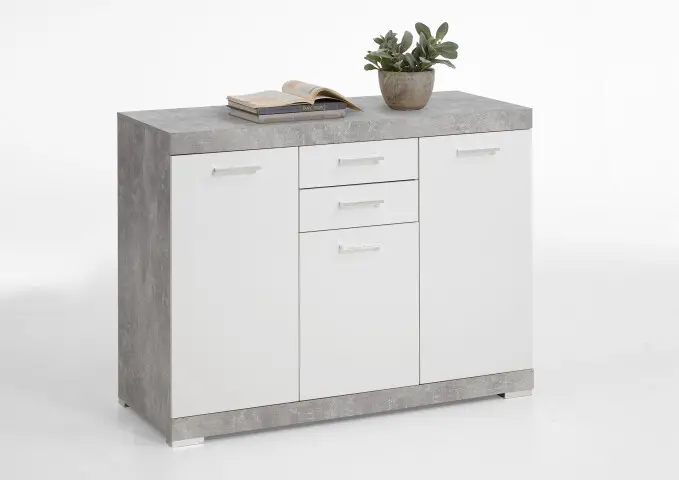 Kommode >Birkenhead IX< - 120x90x50cm (BxHxT)
