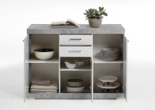 Kommode >Birkenhead IX< - 120x90x50cm (BxHxT)