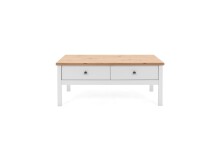 Couchtisch >Batley< in Weiß - 100x40x55cm (BxHxT)
