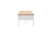 Couchtisch >Batley< in Weiß - 100x40x55cm (BxHxT)