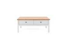 Couchtisch >Batley< in Weiß - 100x40x55cm (BxHxT)