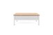 Couchtisch >Batley< in Weiß - 100x40x55cm (BxHxT)