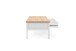 Couchtisch >Batley< in Weiß - 100x40x55cm (BxHxT)