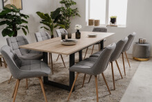 Esstisch >Arvada<  ausziehbar bis 200cm, Artisan Eiche Dekor - 160/200x75x90cm (BxHxT)