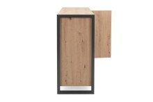 Kommode >Arvada< in Artisan Eiche aus MDF - 120x88x40cm (BxHxT)