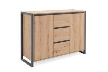 Kommode >Arvada< in Artisan Eiche aus MDF -...